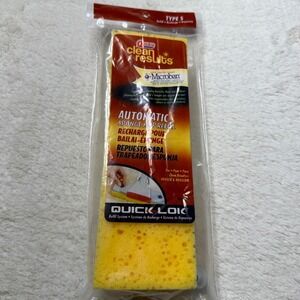 Quickie Clean Results Type S Automatic Sponge Mop Refill Microban 0442CR New